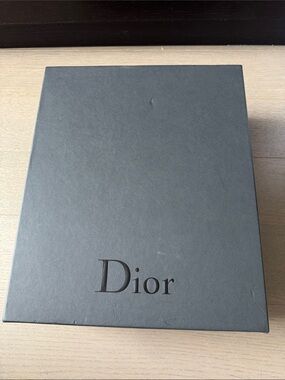 Dior Empty Black Shoe Handbag Purse Gift Box 13.5” x 11.25” x 5.25”
